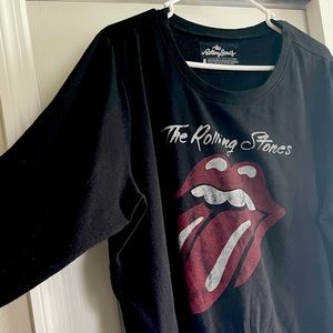 Black Rollin Stones Sweater